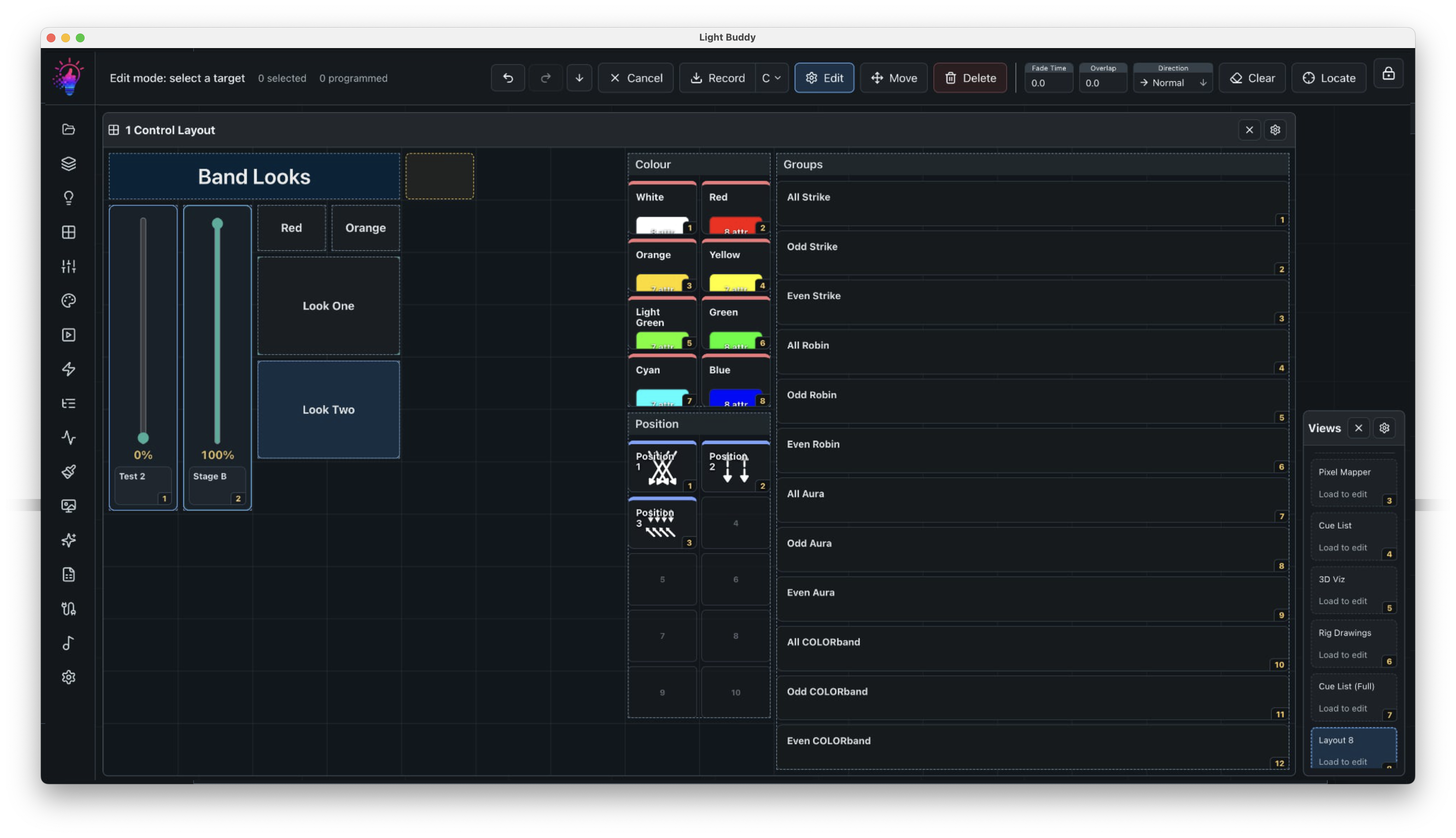 LightBuddy Kiosk Mode custom control layout