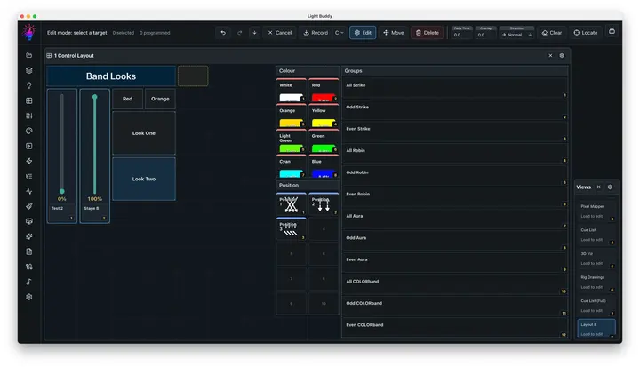 LightBuddy Kiosk Mode custom control layout