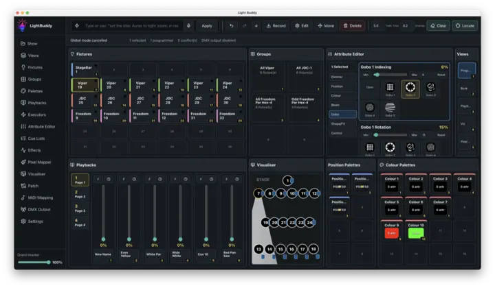 LightBuddy programmer workspace